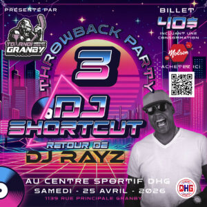 Throwback Party #3 (billets individuels)