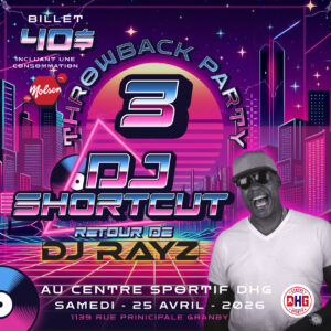 Throwback Party #3 (billets individuels)